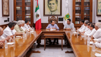 Durante una reunión en Palacio de Gobierno, el Gobernador Joaquín Díaz Mena refrendó su compromiso de mantener un diálogo permanente con el FUTV para fortalecer la modernización e innovación en el servicio de transporte público.