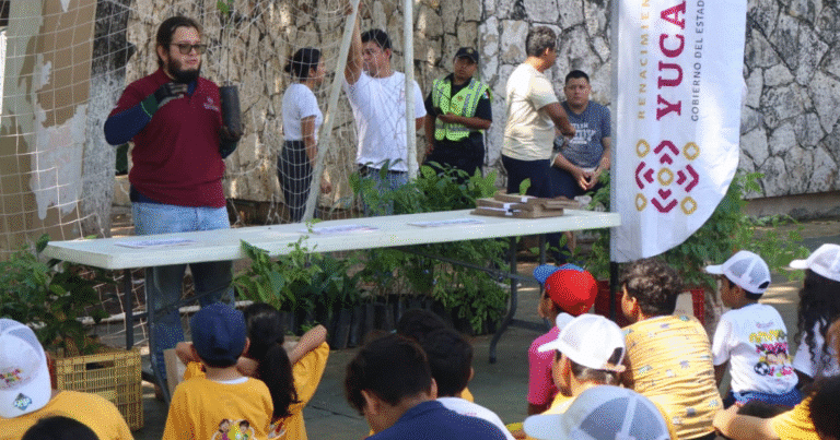 renacimiento verde impulsa conciencia ambiental en niñas y niños de yucatán