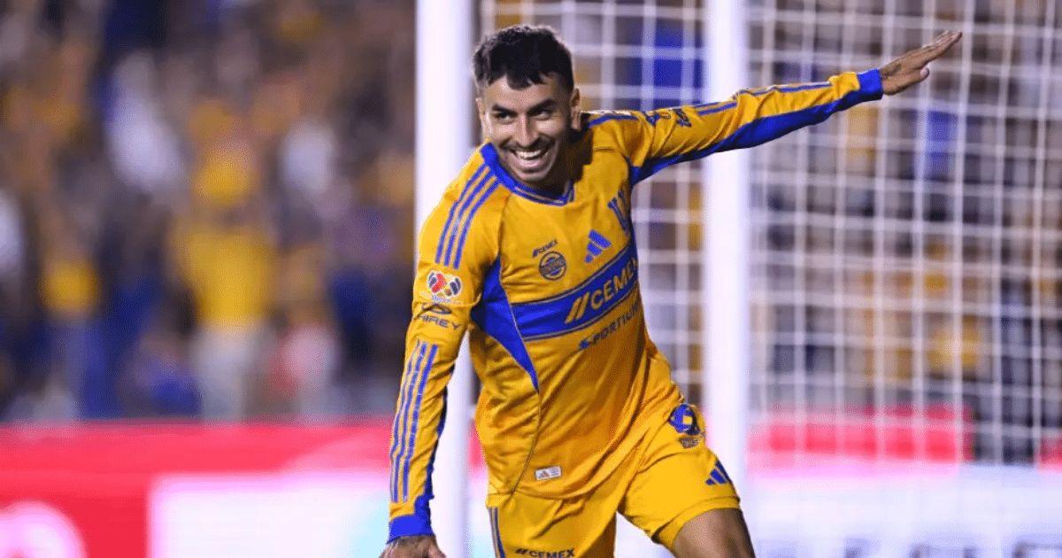 Tigres aplasta a Puebla 7-0 y mantiene su paso perfecto en el Apertura 2025 (Foto por TV Azteca)