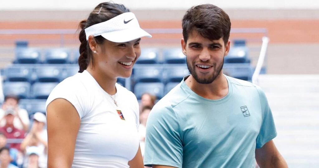 us open 2025 carlos alcaraz y emma raducanu eliminados de dobles mixtos 2