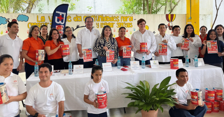 arranca colecta “sonrisas que conectan corazones” de la asociación construyendo sonrisas
