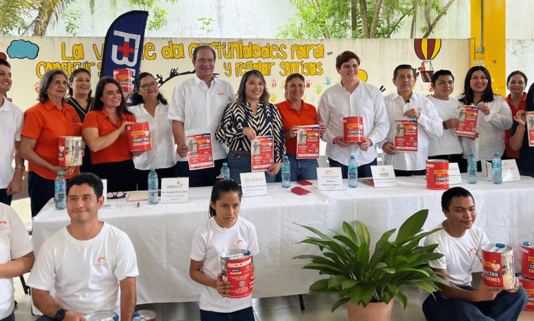 arranca colecta “sonrisas que conectan corazones” de la asociación construyendo sonrisas