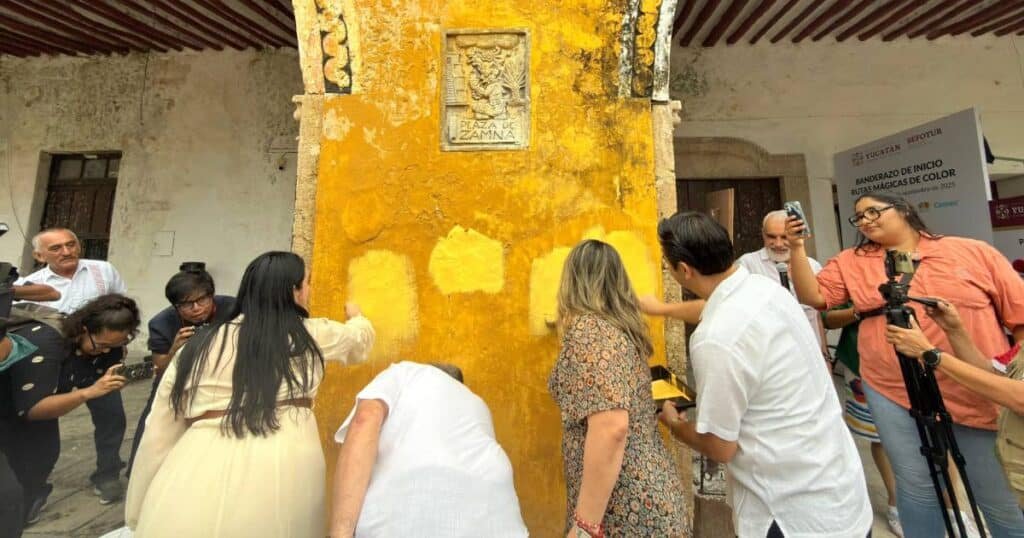 arranca en izamal el programa turístico rutas mágicas de color (4)
