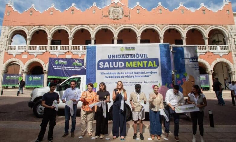 Arranca en Mérida la Unidad Móvil de la Salud Mental