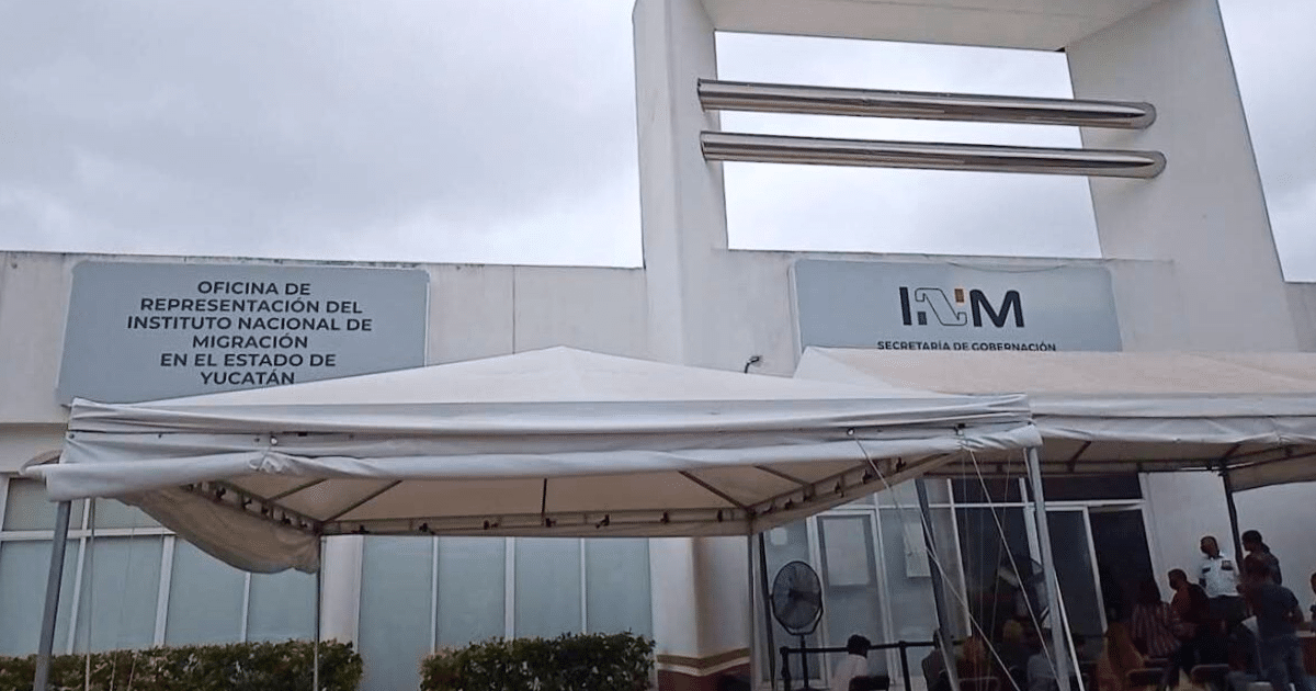 atiende inm mérida hasta 250 personas al día en trámites migratorios