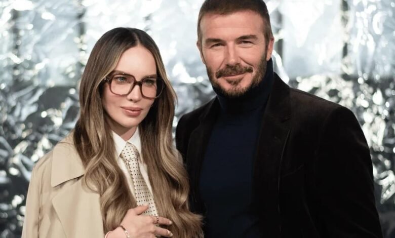 Belinda deslumbra en Milán junto a David Beckham (Foto de internet)
