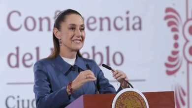 Celebra Sheinbaum disminución de sueldos de ministros de Corte