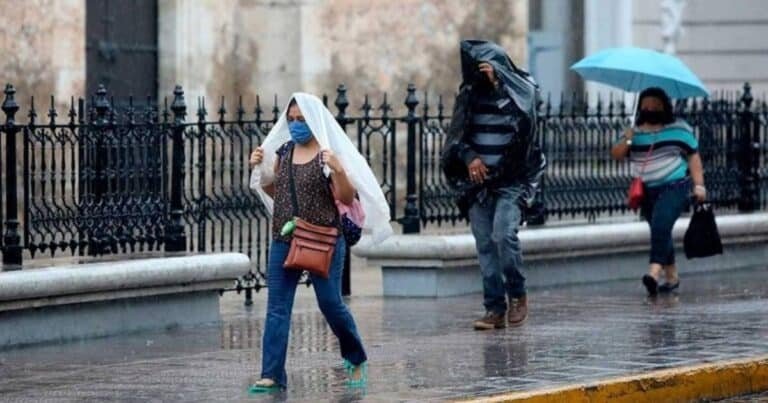 clima en yucatán se esperan lluvias en la tarde