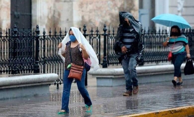 clima en yucatán se esperan lluvias en la tarde