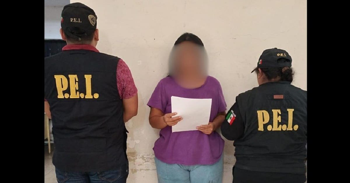Detienen a madre acusada de homicidio calificado de su hija en Yucatán