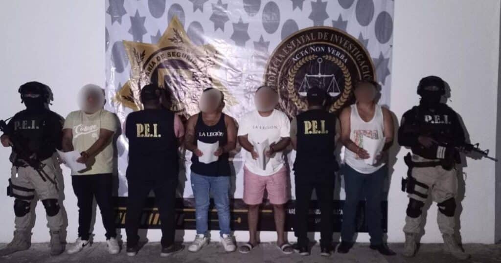 detienen en mérida al “padrino” de anexo y cuatro sujetos más por violenta agresión (1)