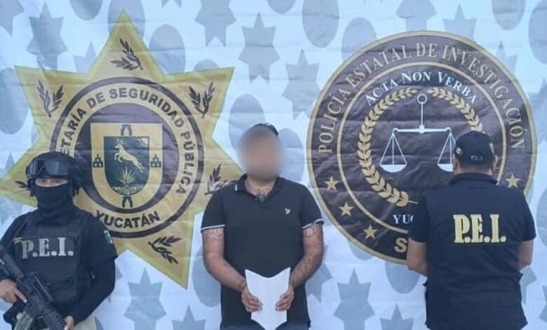 detienen en mérida al “padrino” de anexo y cuatro sujetos más por violenta agresión (2)