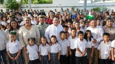 Gobierno del Estado y Guardia Nacional trabajan juntos para mejorar escuelas y promover entornos seguros
