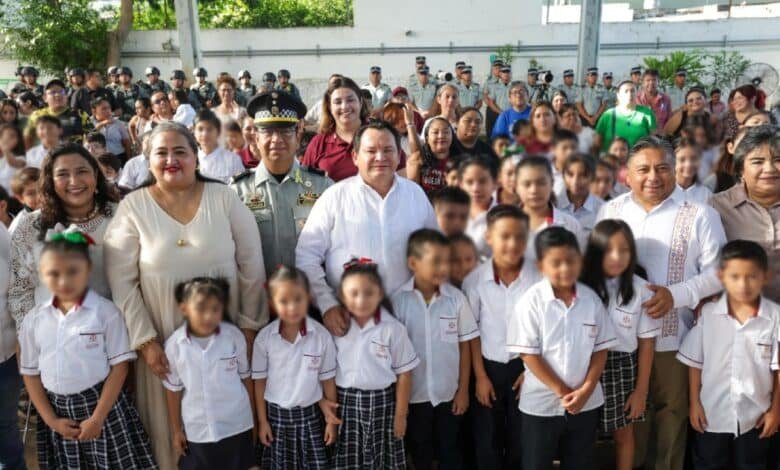 Gobierno del Estado y Guardia Nacional trabajan juntos para mejorar escuelas y promover entornos seguros
