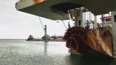 en los próximos días iniciará el dragado para la ampliación del puerto de progreso
