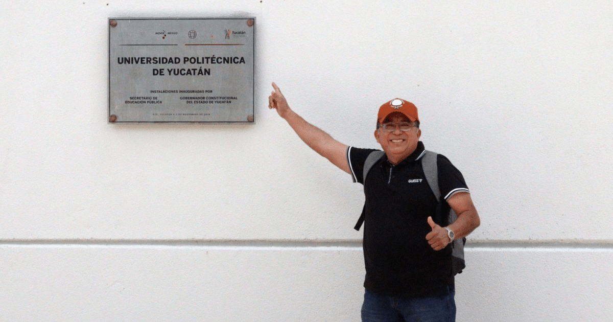 eulogio pat mis, yucateco de 54 años, cumple su sueño académico en canadá