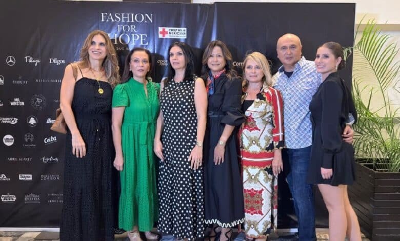 Cruz Roja de Mérida realiza pasarela benéfica