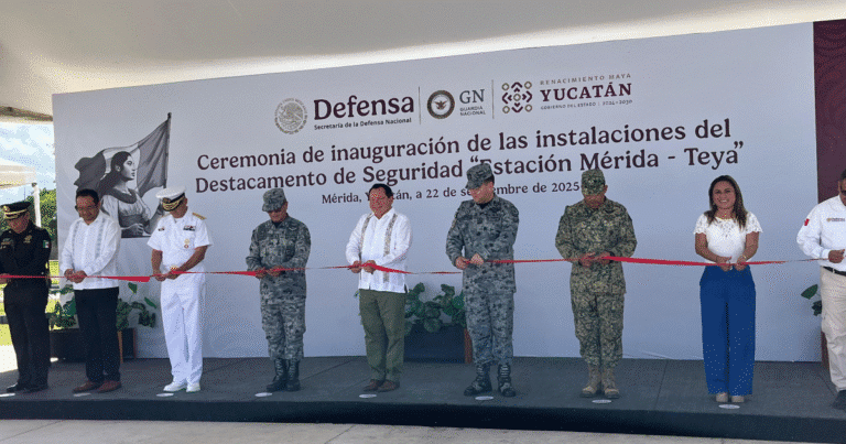gobernador encabeza inauguración de las instalaciones de destacamento de seguridad en mérida teya