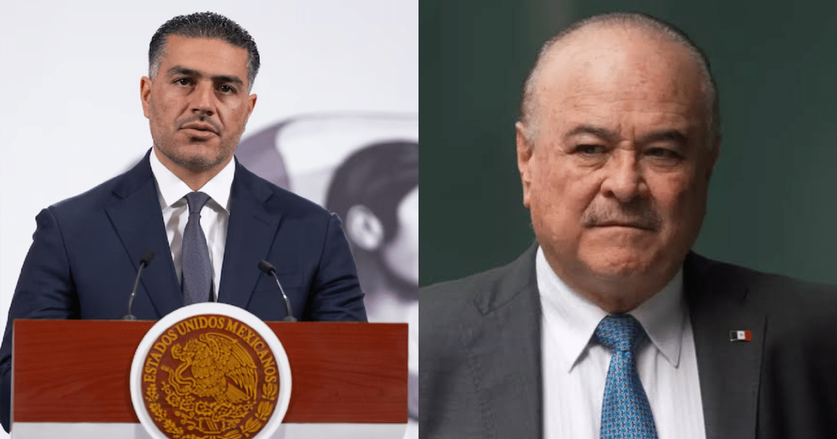 Harfuch descarta orden de aprehensión contra Ernesto Ruffo por presunto huachicol fiscal