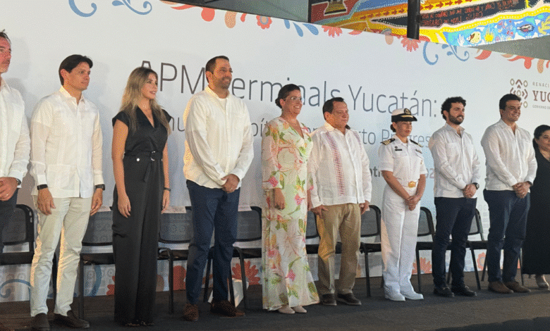 Histórica inversión de APM Terminals transformará el puerto de Progreso en centro logístico internacional