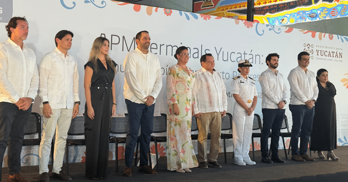 Histórica inversión de APM Terminals transformará el puerto de Progreso en centro logístico internacional