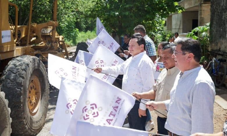 Gobierno del Renacimiento Maya inicia reconstrucción de carretera Kambul–Mesatunich en Motul