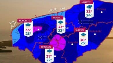 Clima en Yucatán: continuarán lluvias vespertinas