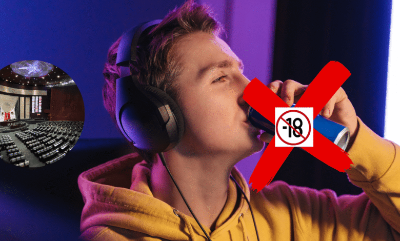 La Cámara de Diputados prohíbe la venta de bebidas energizantes a menores en todo el país