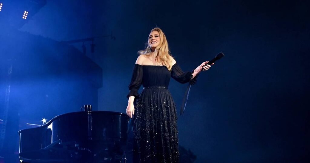 la vez que adele paro su concierto para celebrar el 16 de septiembre 2