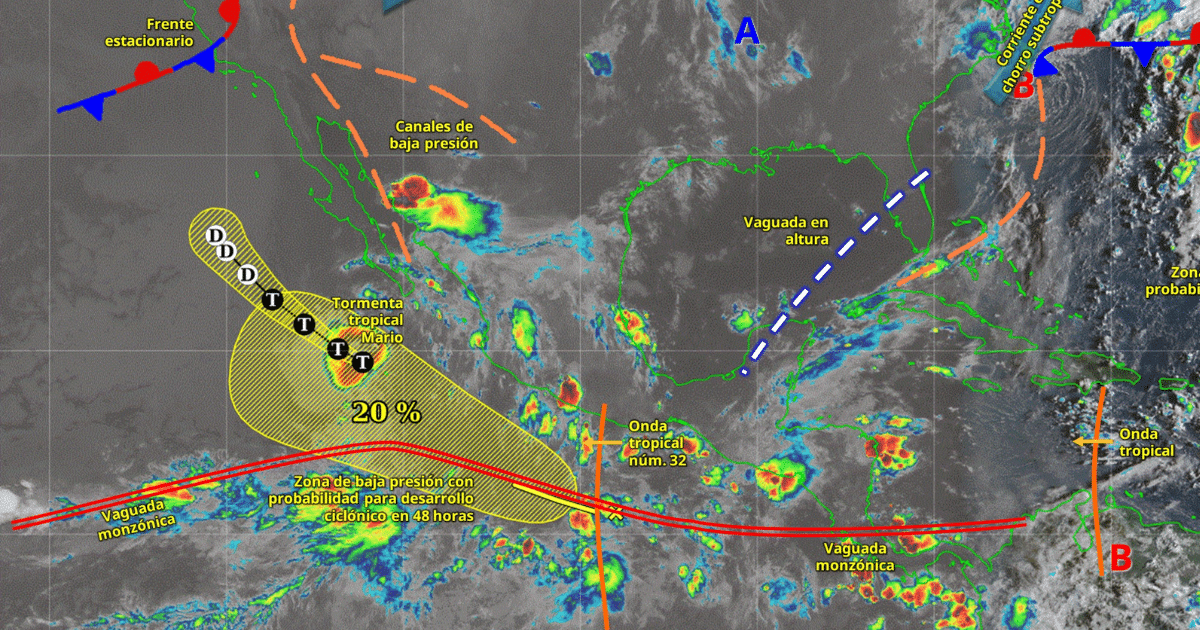 Lluvias intensas en Sonora, Chihuahua y otros estados