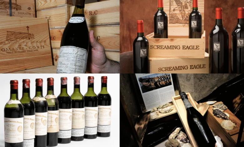 Lujo en una botella La historia detrás de los vinos más caros y elegantes del mundo