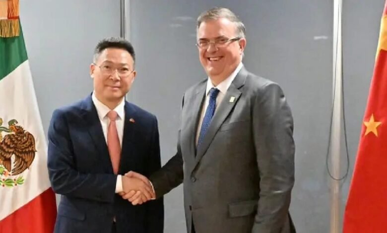 Por aranceles de México a China, Ebrard se reúne con embajador (Foto de internet)