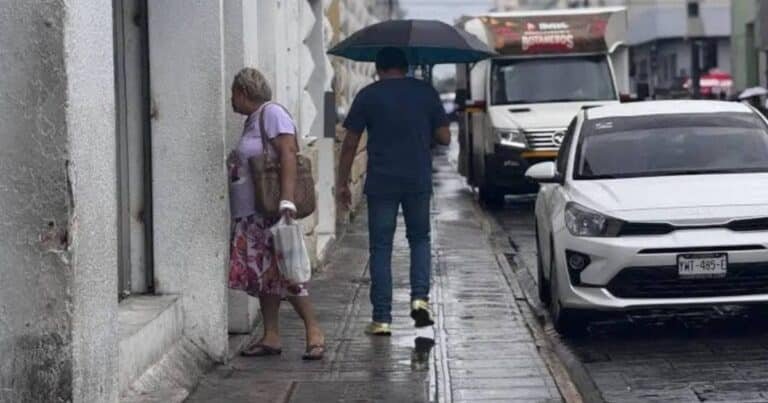 martes con lluvias fuertes y calor intenso en yucatán