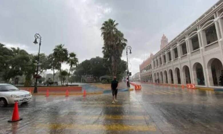miércoles con lluvias moderadas a fuertes y calor extremo en yucatán