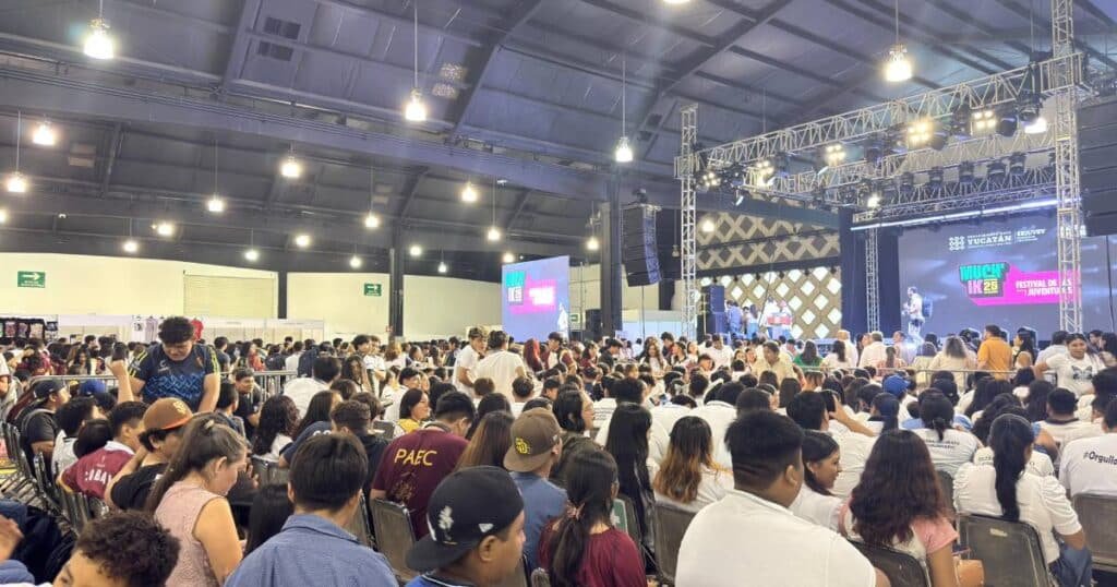 much’ik 2025 convierte a mérida en el punto de encuentro de miles de jóvenes yucatecos (2)