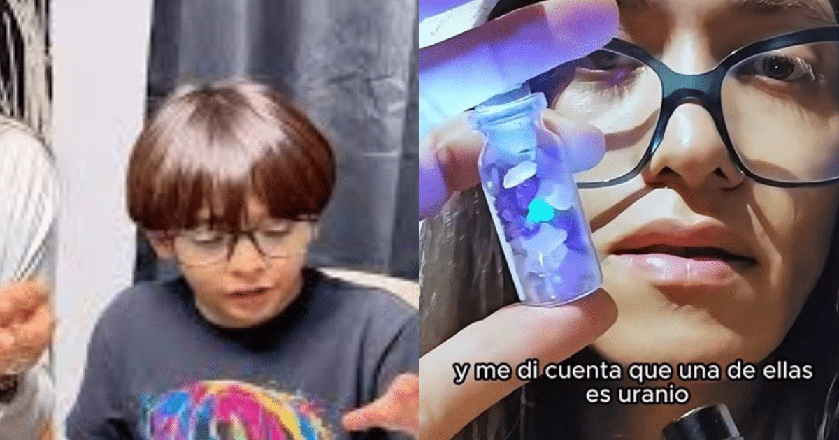 Niño mexicano regala uranio a un influencer un mineral radiactivo que despierta curiosidad y alerta