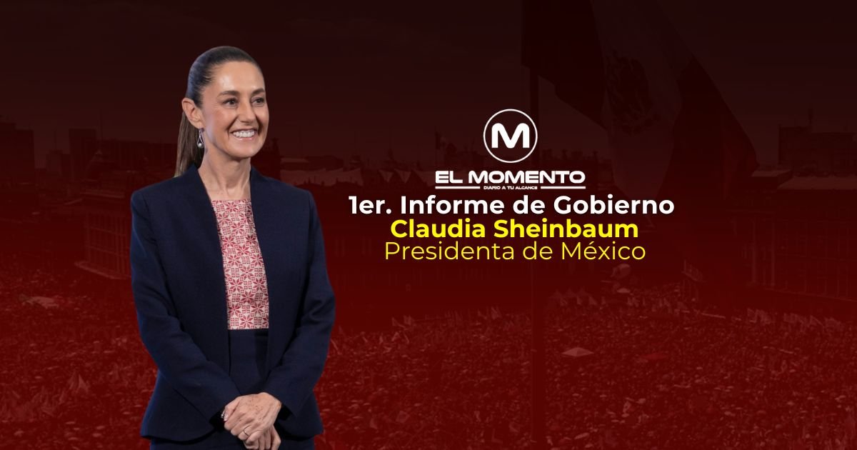 Sigue el minuto a minuto del primer informe de gobierno de la presidenta Claudia Sheinbaum Pardo.