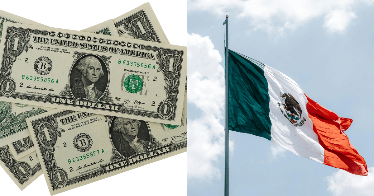 Peso mexicano se fortalece frente al dólar por incertidumbre en EE. UU