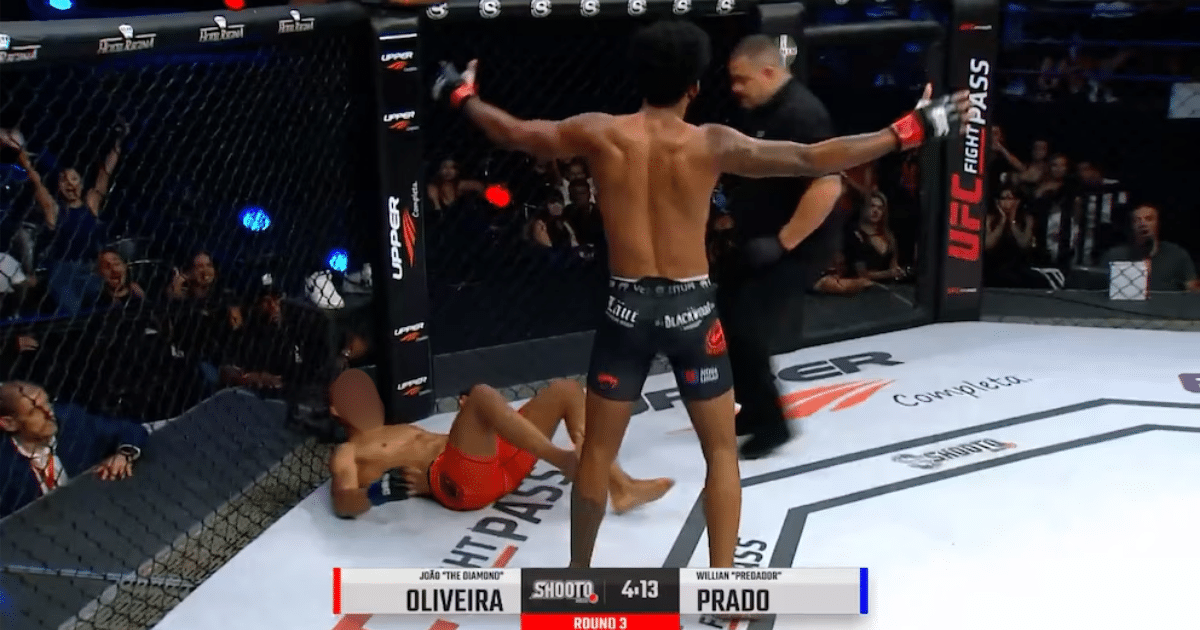 Polémica en Shooto Brasil árbitro permitió que un luchador recibiera golpes tras un nocaut