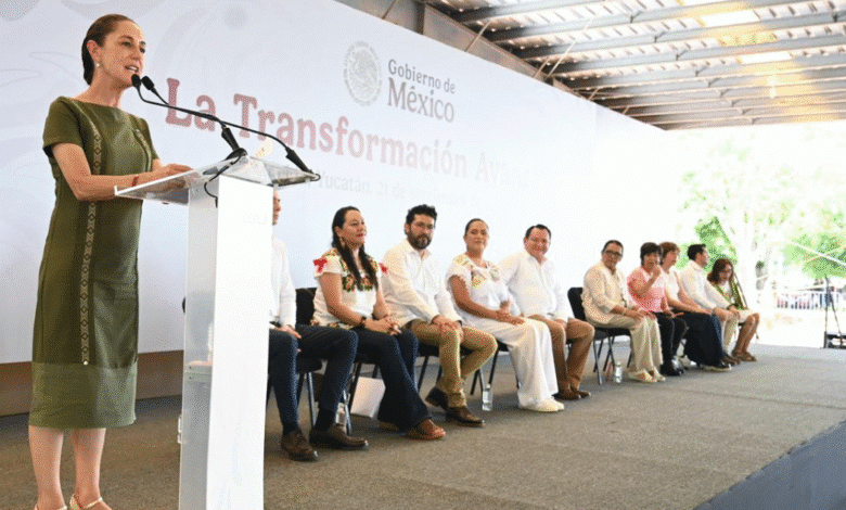 presenta claudia sheinbaum su primer informe de gobierno la transformación avanza en yucatán