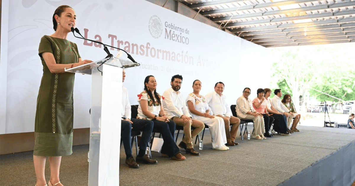 presenta claudia sheinbaum su primer informe de gobierno la transformación avanza en yucatán