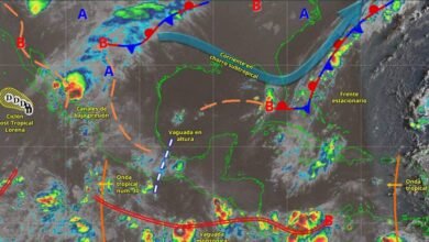 Te invitamos a seguir la transmisión en vivo de la conferencia matutina, encabezado por la Dra. Claudia Sheinbaum Pardo, Presidenta Constitucional de los Estados Unidos Mexicanos: Pronóstico del clima 5 de septiembre Caluroso y posibles chubascos por la tarde