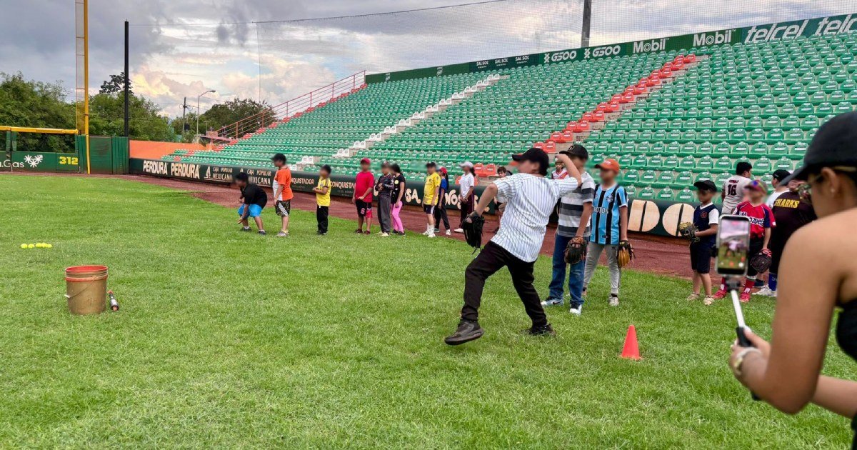 Kanasín inaugura oficialmente la escuelita municipal de béisbol “Azulejos”