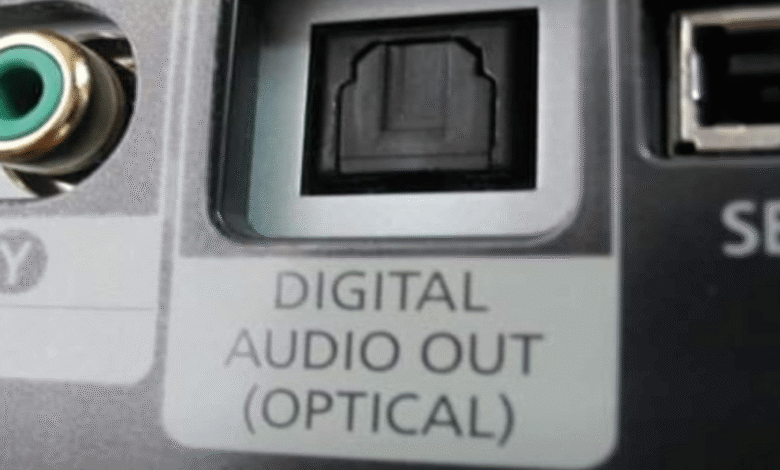 Salida de audio óptico en televisores qué es, por qué está tapada y qué cable utiliza