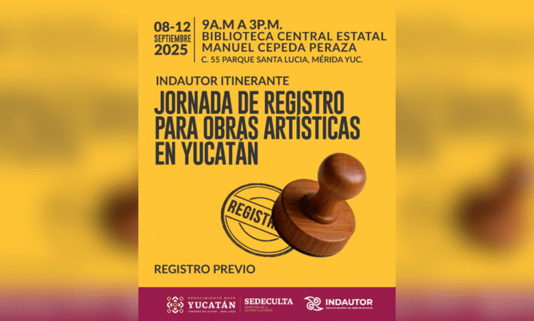 sedeculta e indautor abren jornada para obras creativas y artísticas