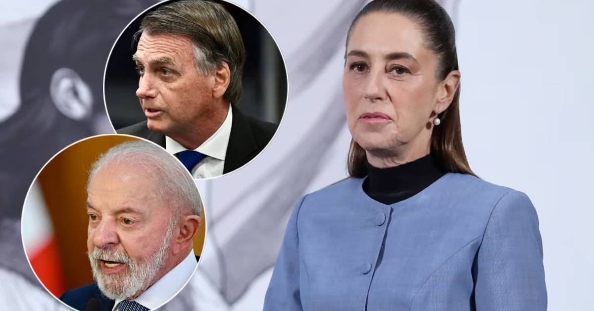 Sheinbaum evita pronunciarse sobre Bolsonaro y refrenda apoyo a Lula