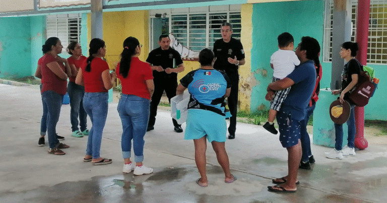 ssp refuerza prevención de engaños telefónicos en san felipe, yucatán