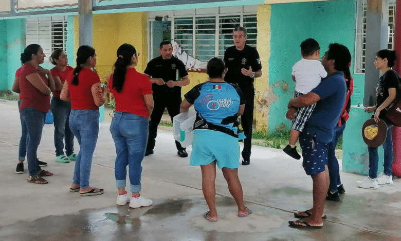ssp refuerza prevención de engaños telefónicos en san felipe, yucatán