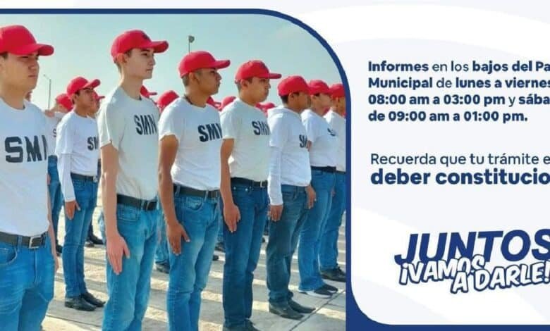 Alcalde de Progreso invita a jóvenes a tramitar su Cartilla Militar