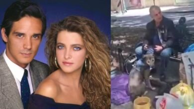 Actor Alejandro Landero, de "Rosa Salvaje", preocupa al ser visto en situación de calle (Fotos de internet)